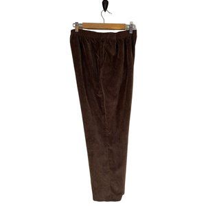Alfred Dunner Brown Corduroy Pants/Slacks Size 12